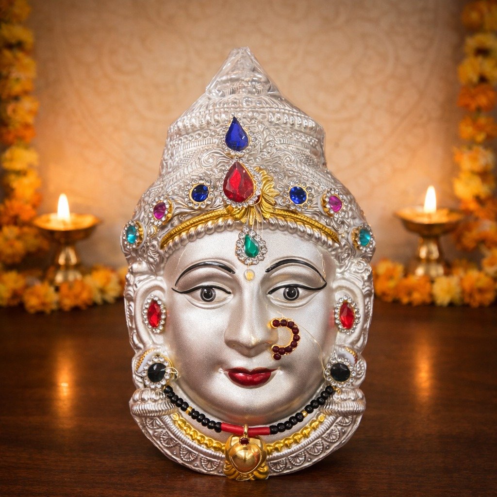 Brass Ganesh Idol - 3 inch